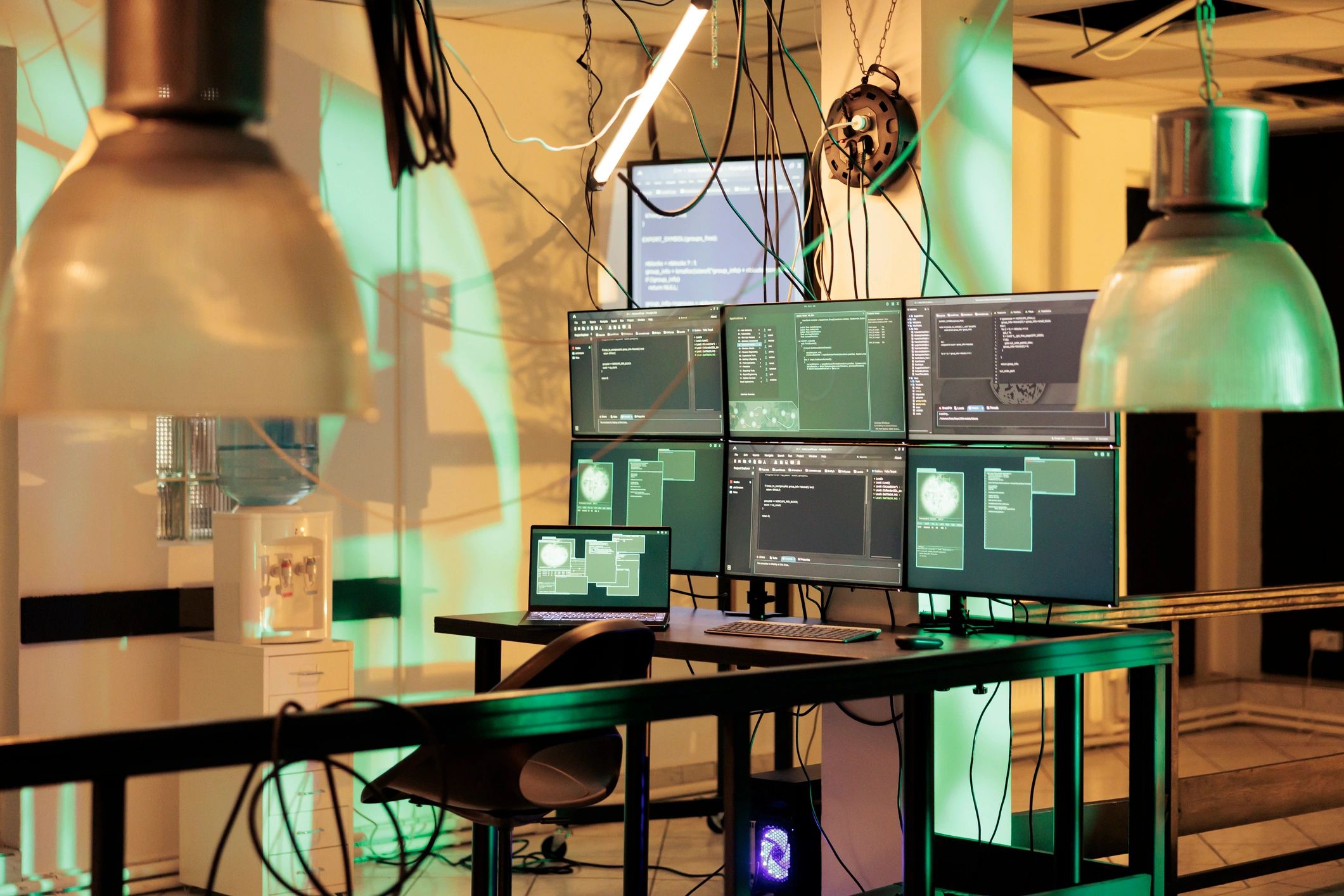 Cybersecurity and account protection visual